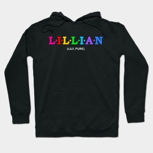 Lillian - Lily, Pure. Hoodie